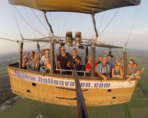 Ballonvaart in Holten met BAS Ballonvaarten